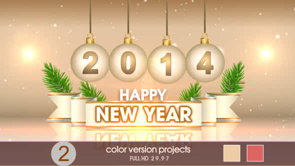 New Year Greetings - VideoHive 6295638