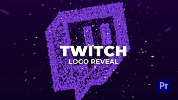 Twitch Particles Logo - VideoHive 37329434