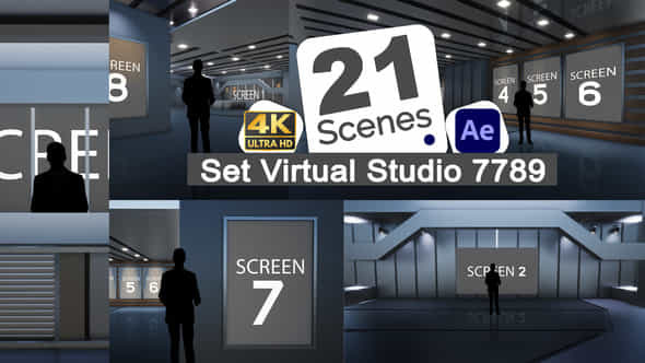 Set Virtual Studio - VideoHive 38195116