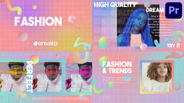 Fashion Slides For Premiere Pro - VideoHive 53401900