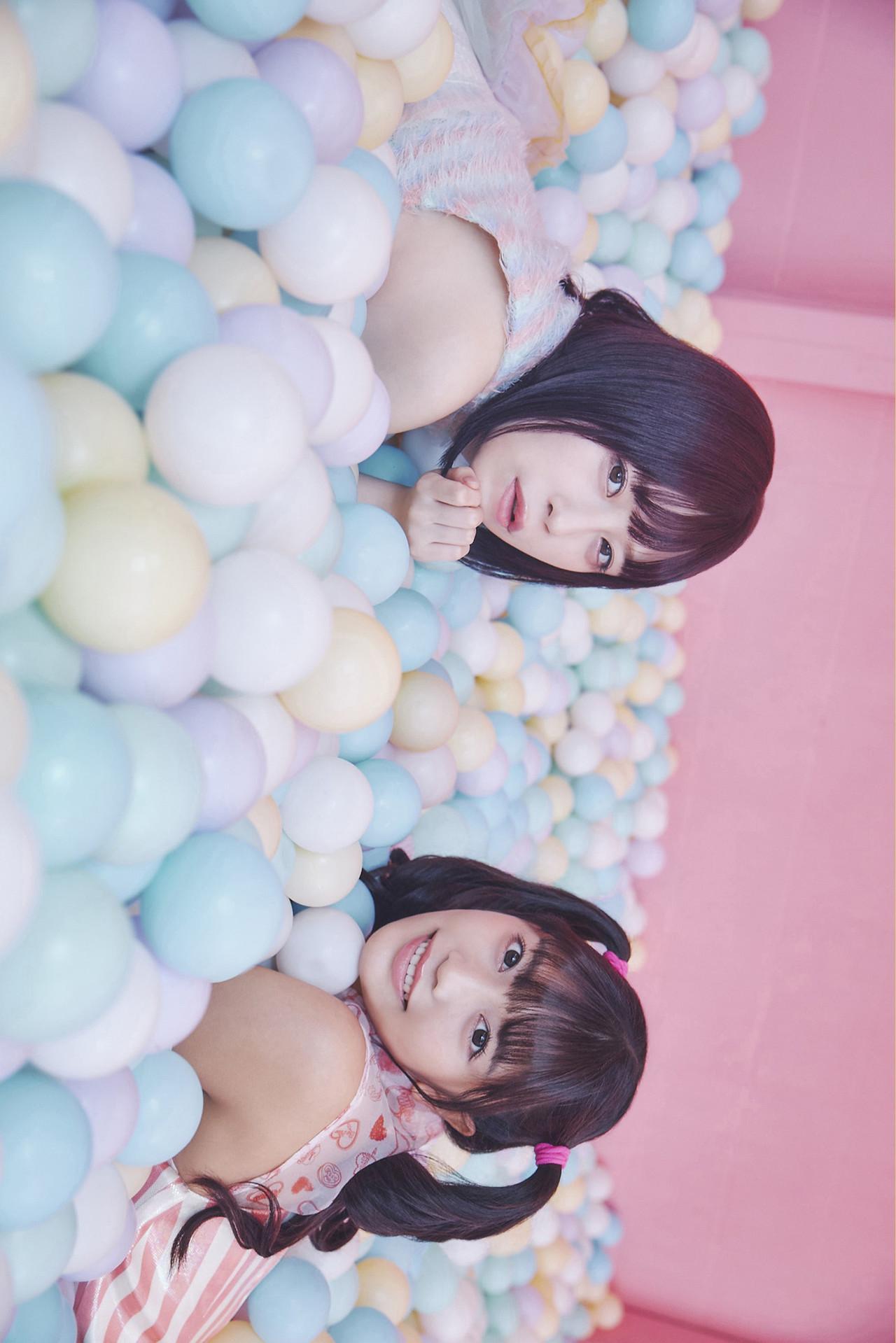 松下玲緒菜&宮内凛, ヤングガンガンデジタル限定写真集 「Dear Girls」 Set.01(14)