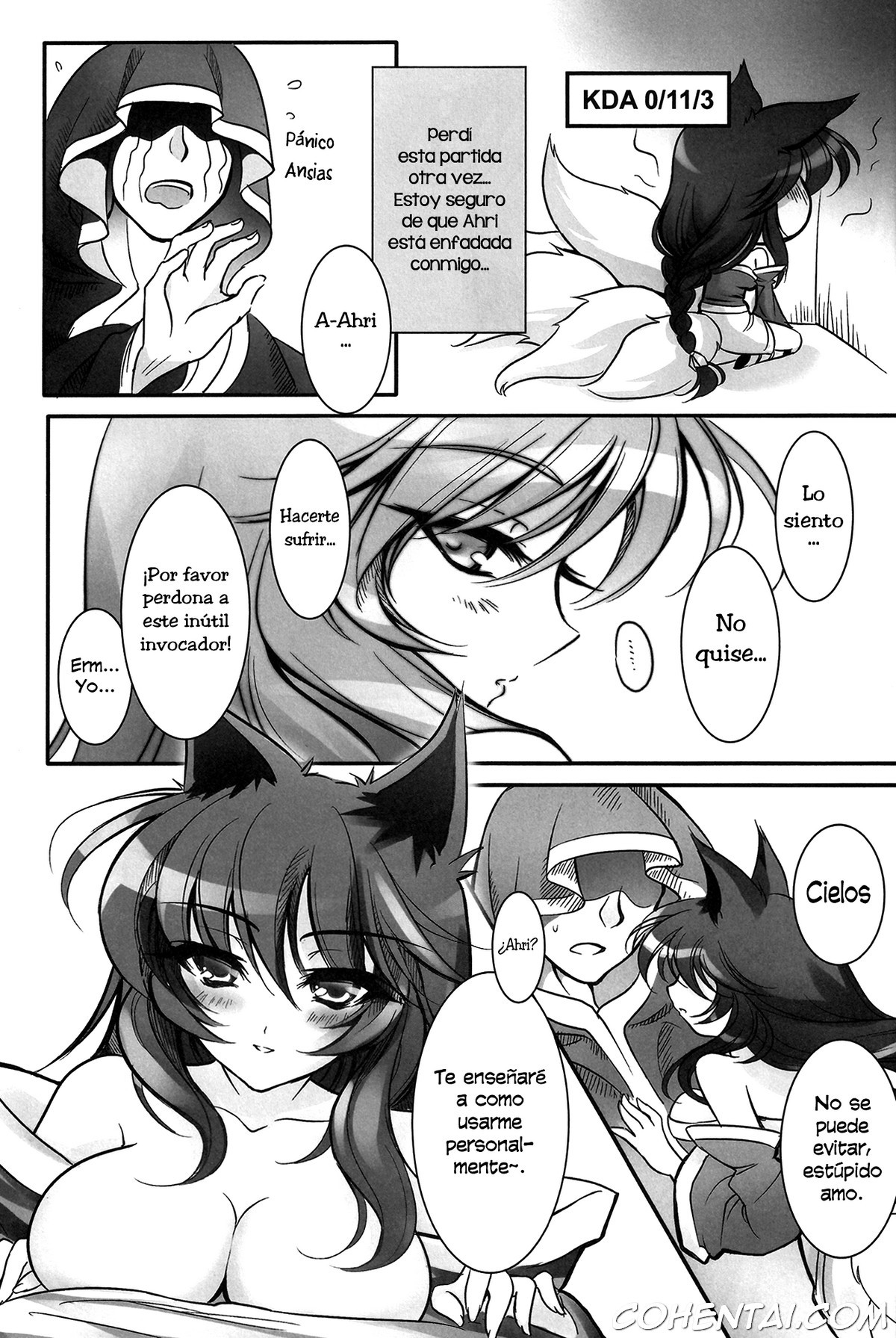 Ko Kori-teki Shiyuo Tesatsu (League of Legends) xxx comics manga porno doujin hentai español sexo Ahri League of Legends