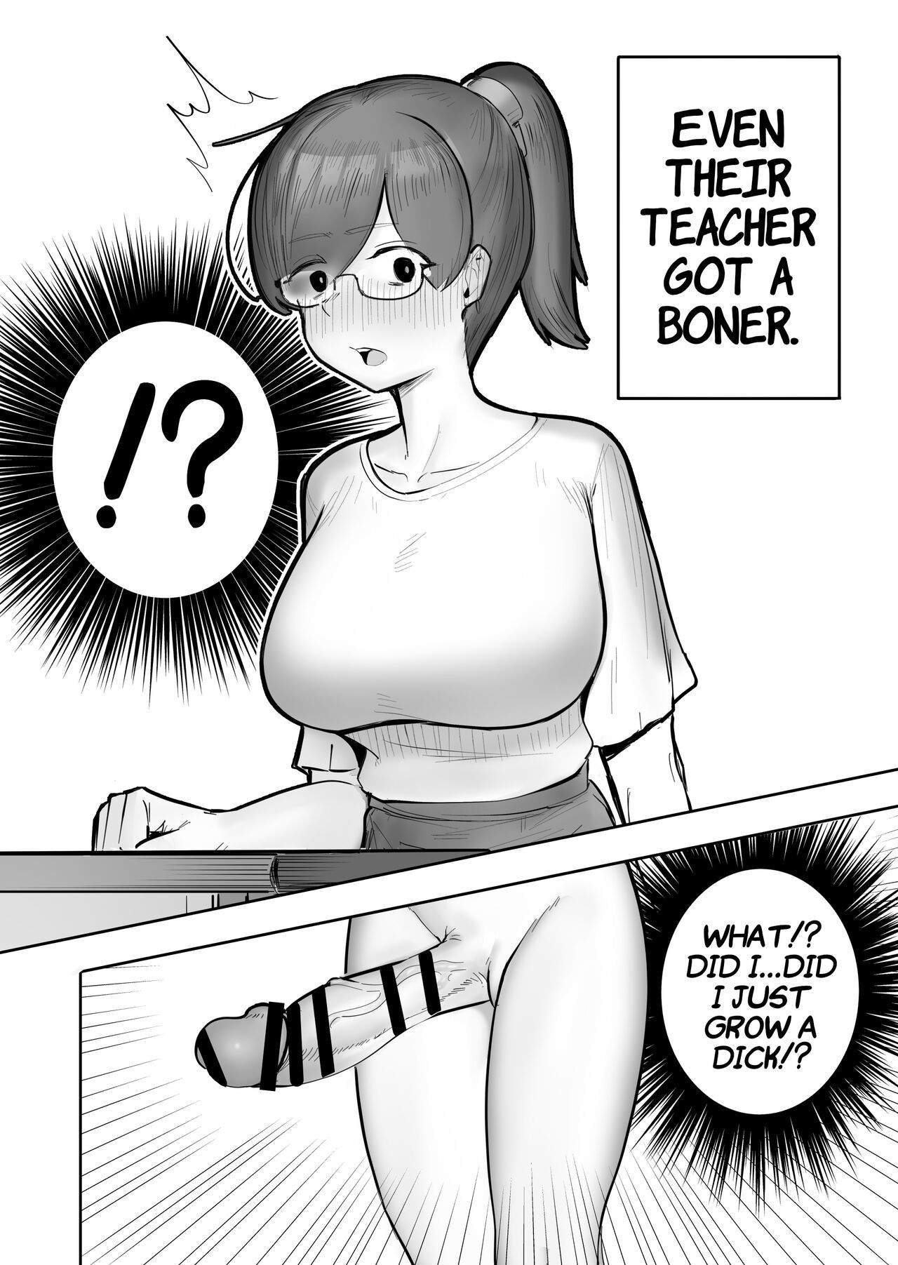 [Flat Rurit (Taira Rurit)] An Erotic Gal That Gets Female Teachers Erect [English] [Mr_Person Translation]