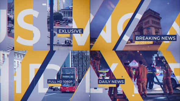 Breaking News Intro - VideoHive 27688469