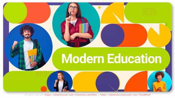 Modern Education Promo - VideoHive 35534878