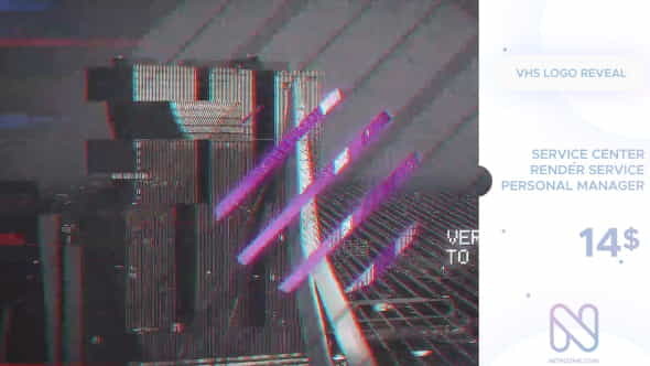 VHS Logo Reveal - VideoHive 20941379