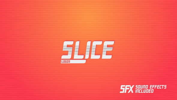 Slice Logos Stings - VideoHive 22814831