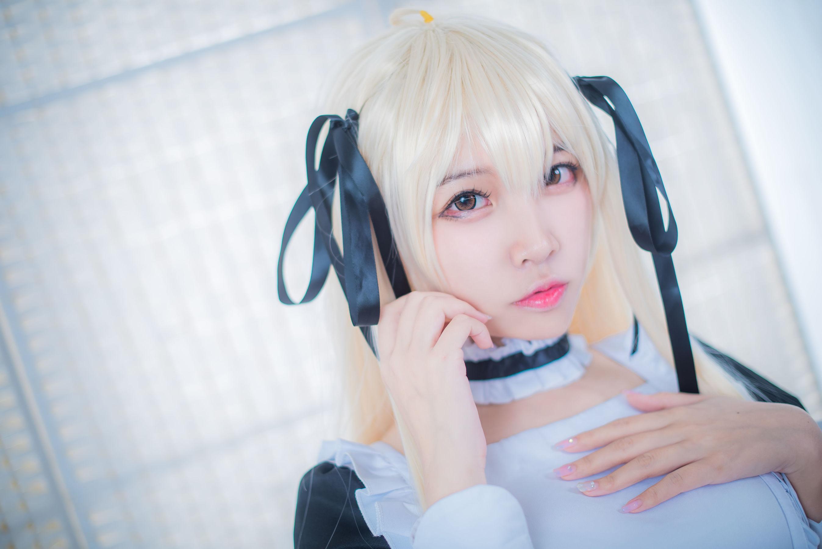 [Cosplay] 人气Coser二佐Nisa – 穹妹女仆(20)