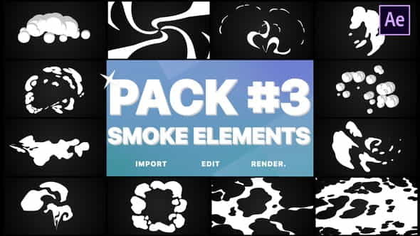Smoke Elements Pack 03 - VideoHive 24982090