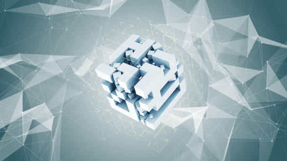Abstract Cube Logo - VideoHive 33801528