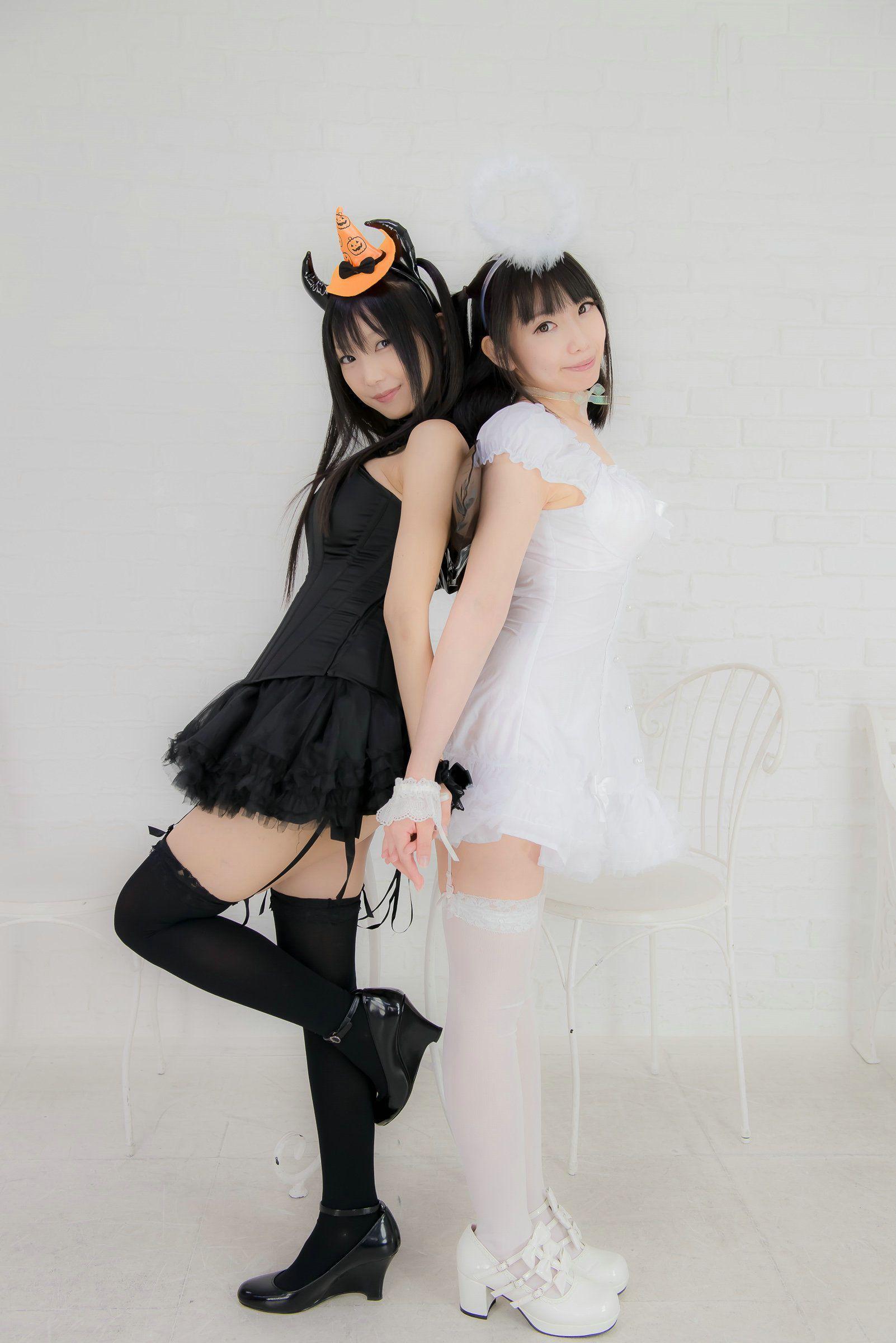れんふりーど&天使みゅ。《Twin Closet》 [Heruheru3] 写真集(82)
