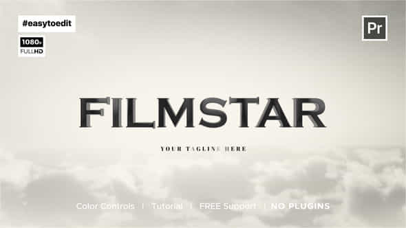 Old Movie Logo - VideoHive 44786040