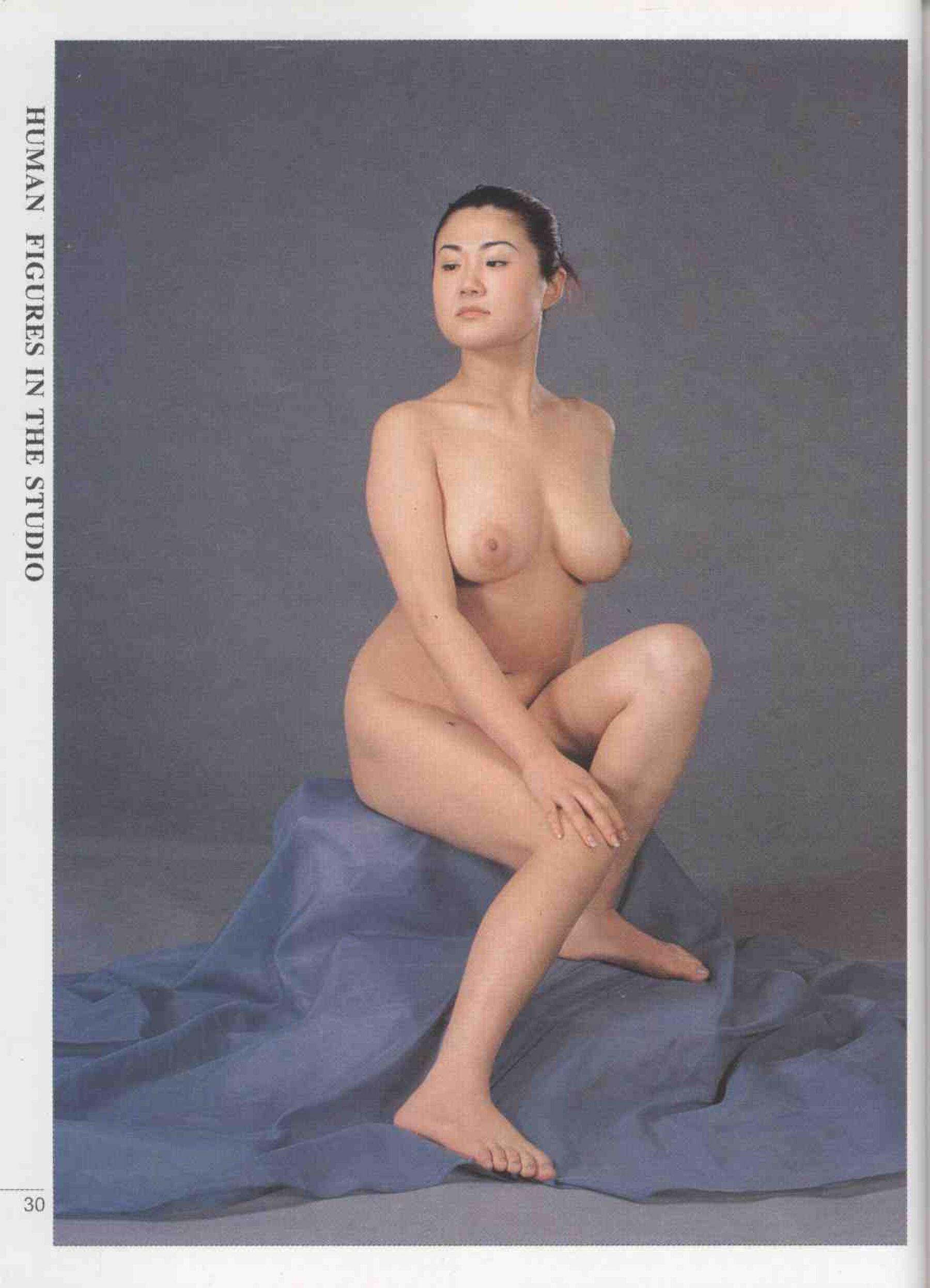 书籍扫描 实用人体模特摄影·坐姿篇(35)