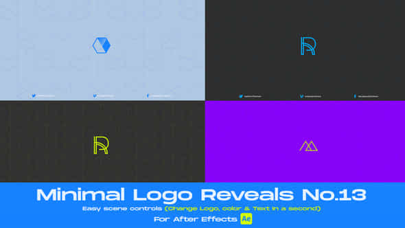 Minimal Logo Reveal - VideoHive 43720904