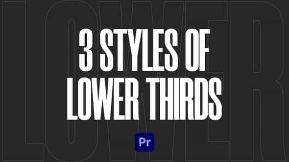 Lower Thirds Pack - VideoHive 36349145