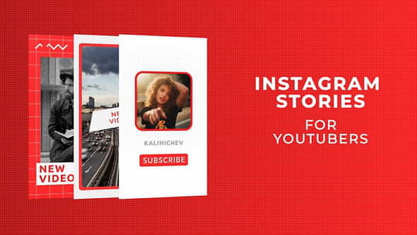 Instagram Stories for YouTubers - VideoHive 28095962