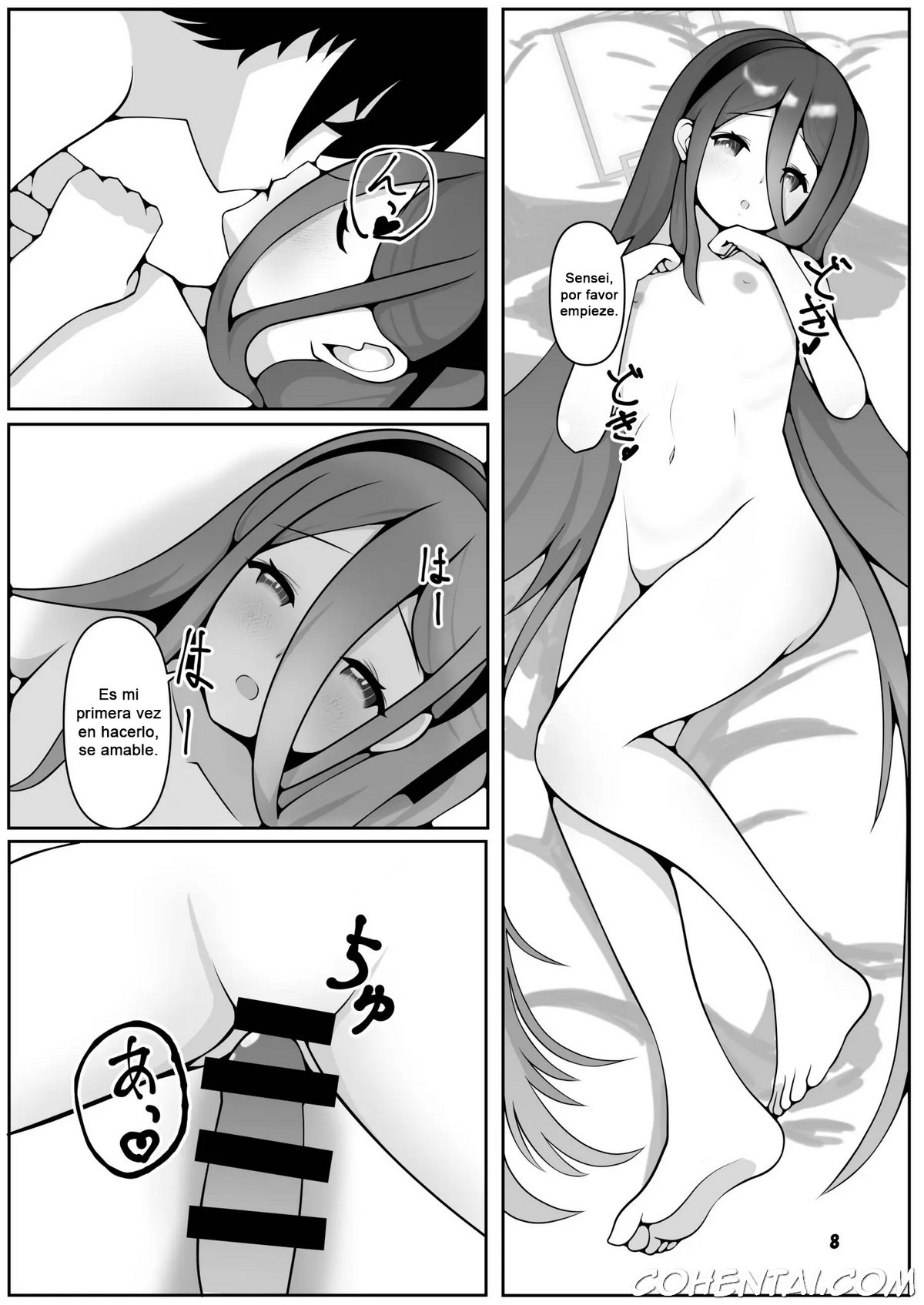 Neru to Alice ga Mama ni Naru made ~Sensei to Kurasu Totsukitooka~ (Blue Archive) xxx comics manga porno doujin hentai español sexo 