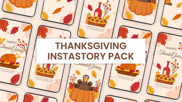 Thanksgiving Instagram Story - VideoHive 55014138