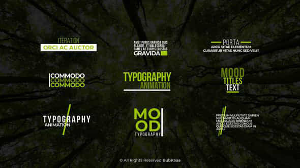 Minimal Titles For Premiere Pro - VideoHive 46728832
