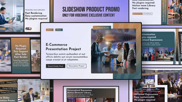 Modern Promo Business Slideshow Premiere Pro - VideoHive 49371934