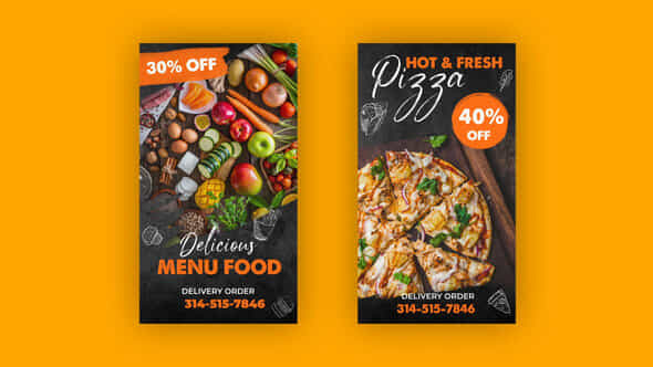 Modern Food Instagram - VideoHive 34916764