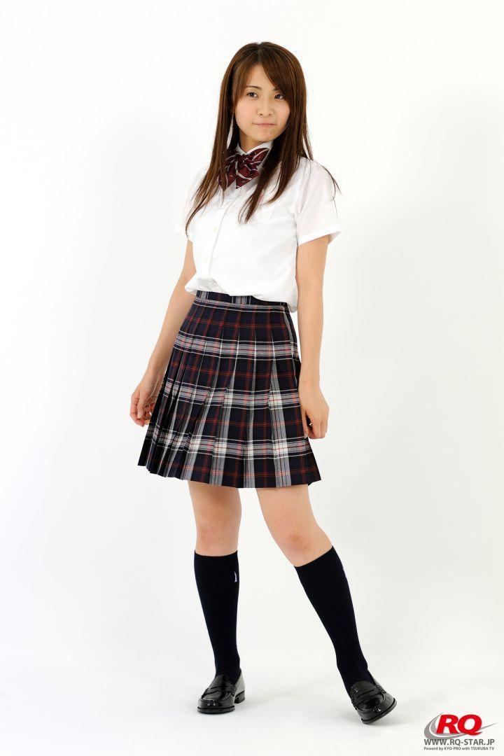 [RQ-STAR] NO.00047 Rena Sawai 澤井玲菜 Student Style 第一辑 写真套图(4)