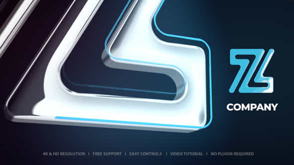 Reflect Logo Opener - VideoHive 51683084