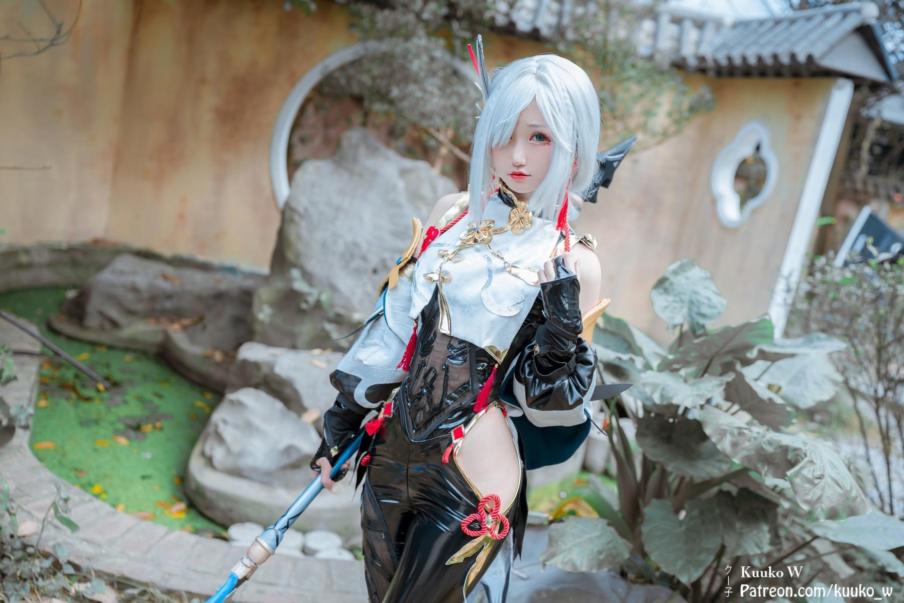 Cosplay KuukoW クー子 Shenhe 申鹤(2)