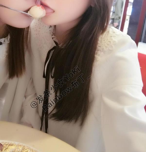 发条少女-户外露脸百合大胆写真合集(14)