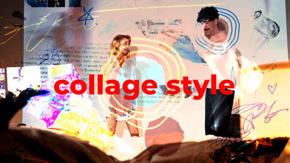 Collage Style Transition - VideoHive 51697633