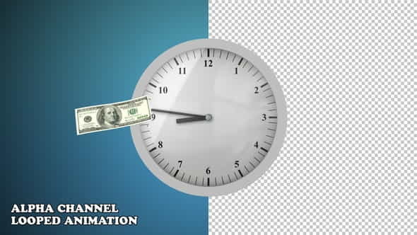 Time Is Money 02 - VideoHive 34132434