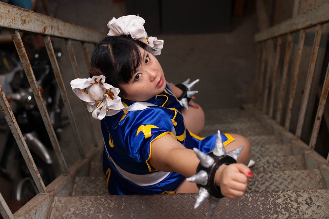 (渡辺さくらん) FIGHT FAT LADY (Sakuran Watanabe) (Mai Shiranui - Fatal Fury) (Chun-Li - Street Figh