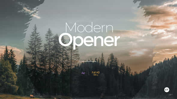 Modern Opener - VideoHive 23449552