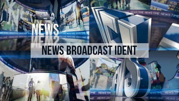 News Broadcast Ident - VideoHive 14834760