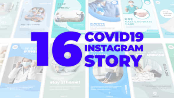 Covid-19 Instagram Story - VideoHive 31909294