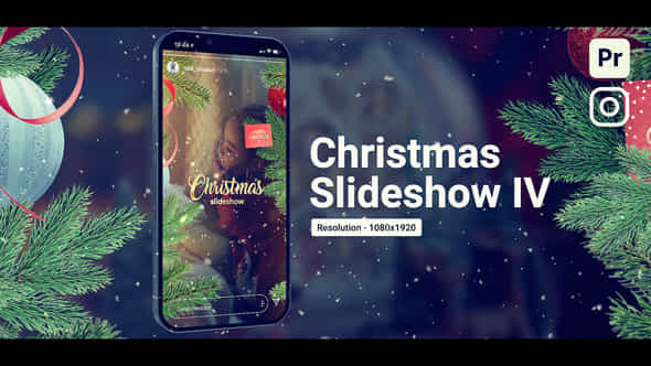 Christmas Slideshow Vertical - VideoHive 49752157