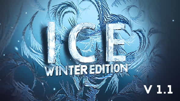 Ice - Winter Edition Logo - VideoHive 13787857
