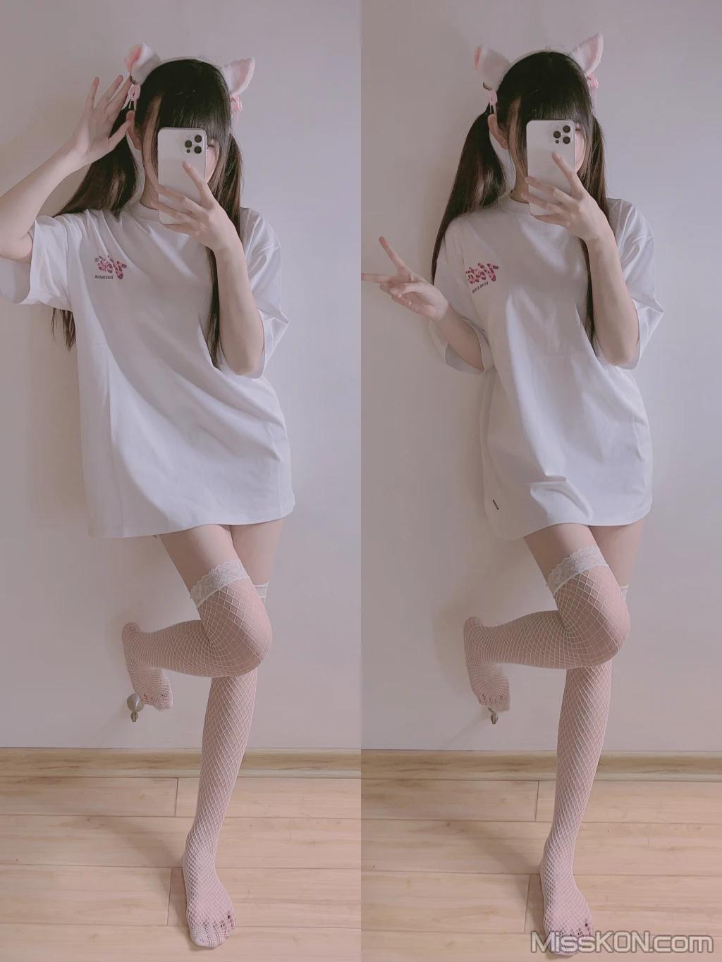 Coser@miko酱ww: mikoの白丝01 (241 photos)(5)