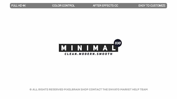 Minimal Titles II - VideoHive 19917659