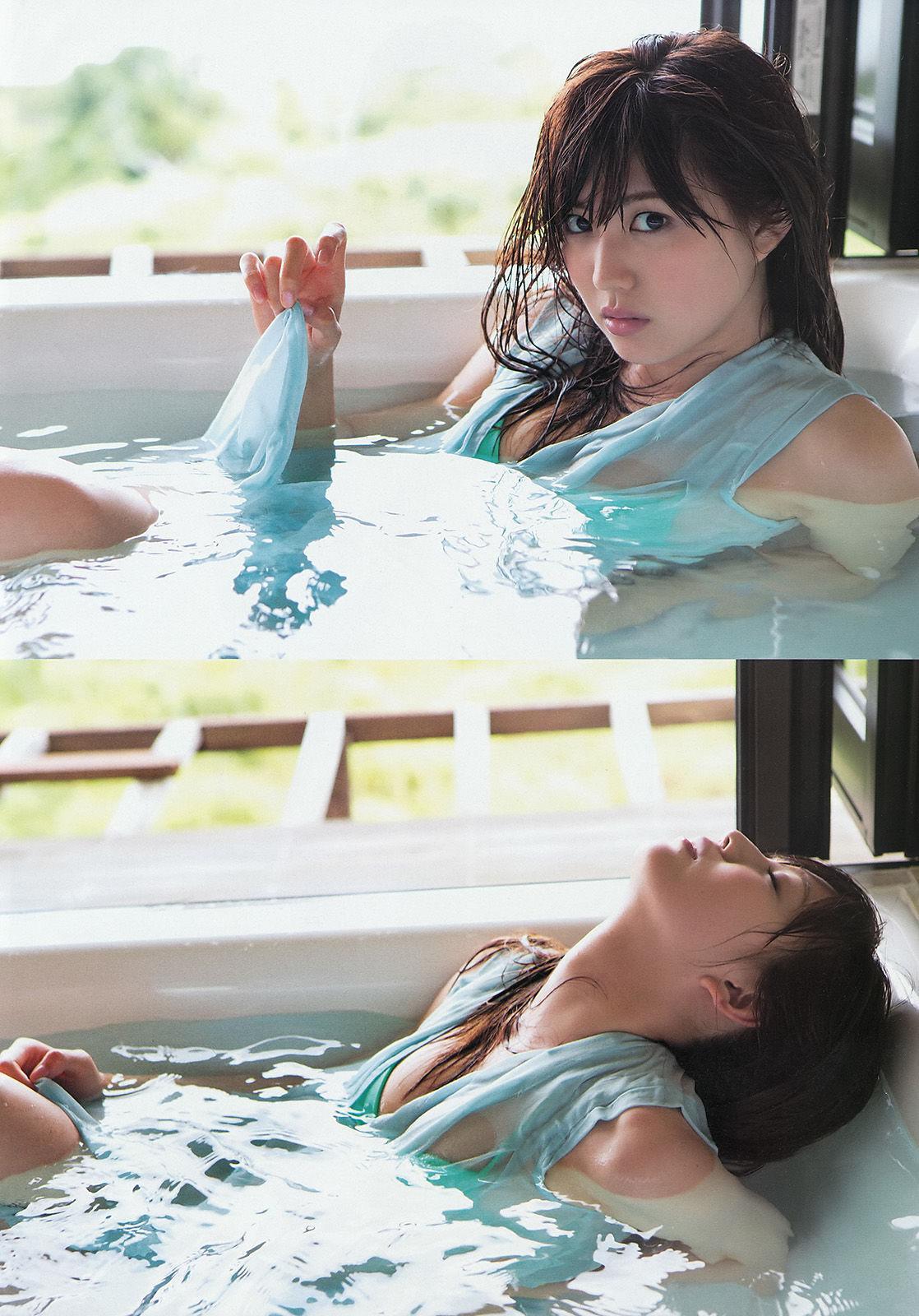 [Weekly Big Comic Spirits] 岩﨑名美 2014年No.35 写真杂志(7)