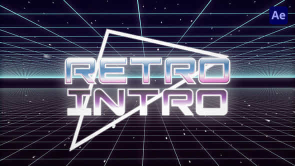 80S Retro Gaming Intro Title - VideoHive 57142383