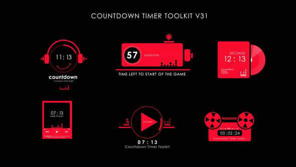 Countdown Timer Toolkit V31 - VideoHive 52575987