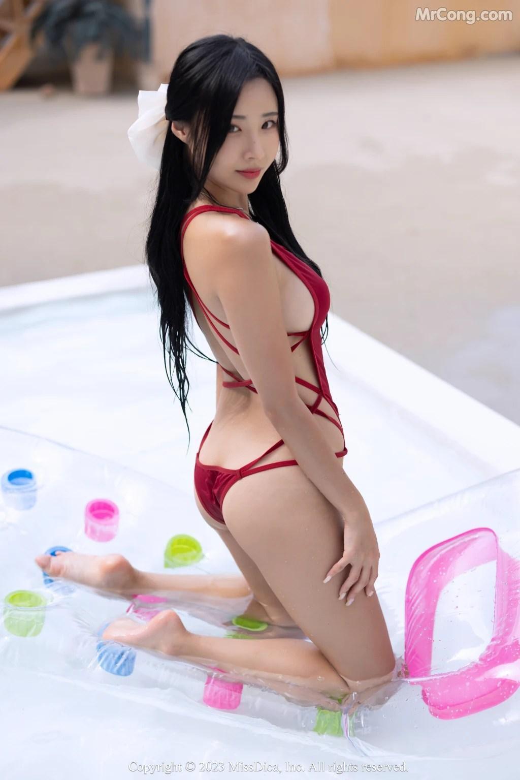 [MissDica] Habin (하빈): Habin’s Rooftop Poolside Fantasy (104 photos)