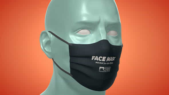 Face Mask Animated - VideoHive 33901966