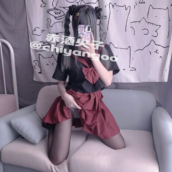 网红赤酒央子NO.04 JK制服(12)