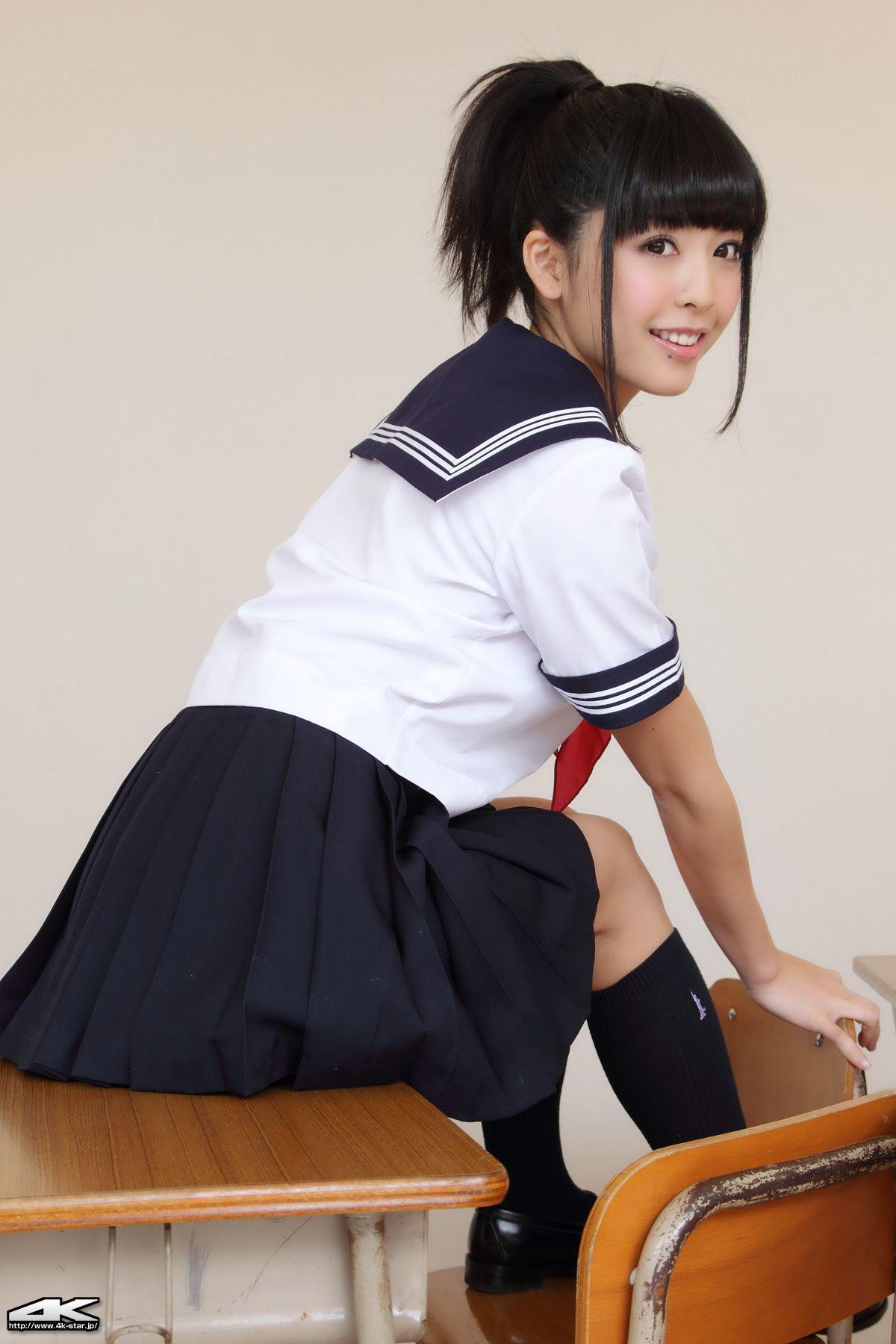 [4K-STAR] NO.00021 Sakura Sato 佐藤さくら Sailor Suit 水手服 写真集(41)