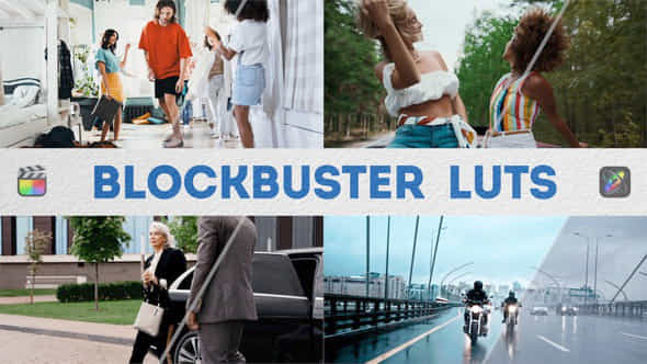 Blockbuster Luts Fcpx Apple Motion - VideoHive 49623366