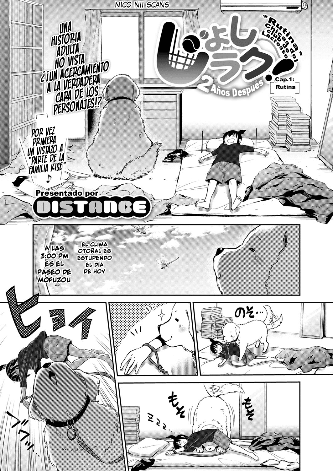[DISTANCE] Joshi Luck! ~2 Years Later~ Nichijou Hen Ch. 1 (COMIC ExE 11) [Spanish] [NicoNiiScans] [Digital]