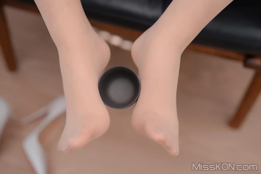 Coser@轩萧学姐: 蓝裙ol (190 photos )(89)