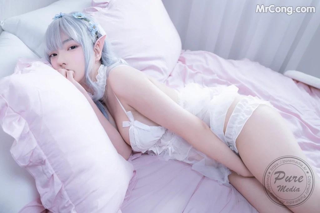 Pure Media Vol.225: Hansom (한솜) - Real Doll Real Cotton (59 photos)(2)